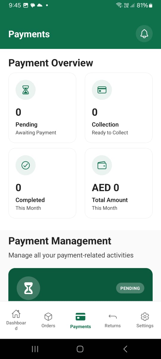 Ainsoft Delivery Trader background